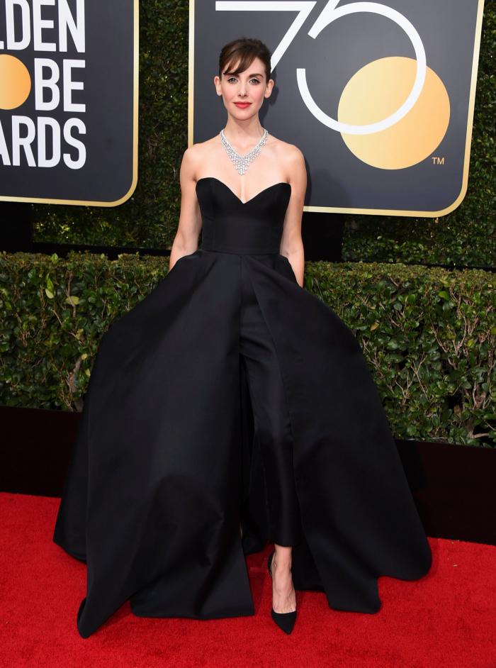 Actrices que optaron por el pantalón en los Globos de Oro 2018