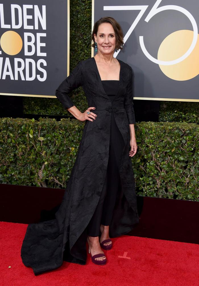 Actrices que optaron por el pantalón en los Globos de Oro 2018