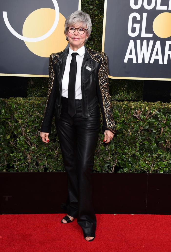 Actrices que optaron por el pantalón en los Globos de Oro 2018