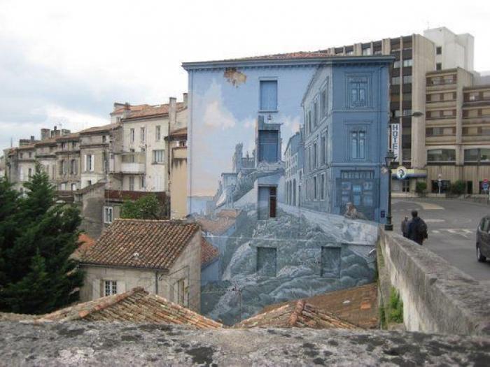 Angoulême, la ciudad en la que el cómic y el 'street art' se fusionan (FOTOS)