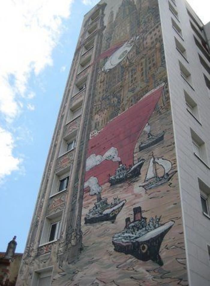 Angoulême, la ciudad en la que el cómic y el 'street art' se fusionan (FOTOS)