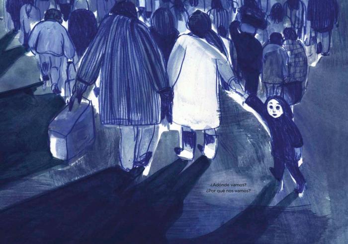 'Refugiada', el álbum ilustrado que retrata la diáspora y ayuda a salvar vidas