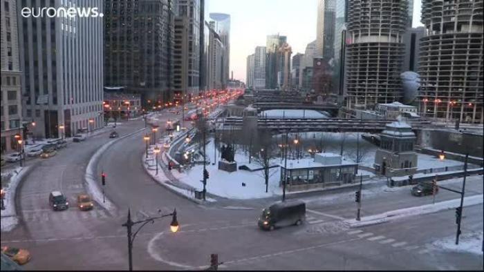 Más frío que en la Antártida: una helada brutal congela parte de EEUU