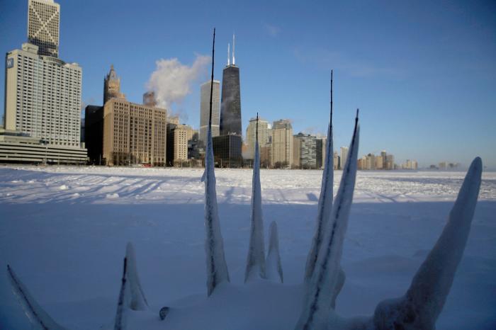 Más frío que en la Antártida: una helada brutal congela parte de EEUU