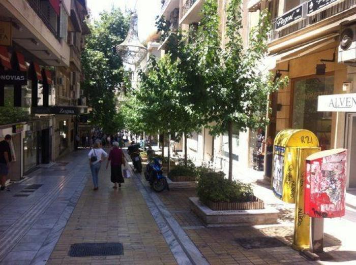 Las calles de Atenas se visten para el referéndum