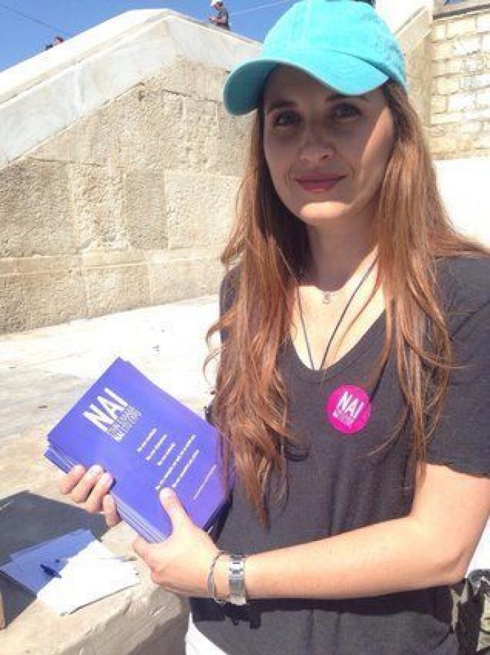 Las calles de Atenas se visten para el referéndum