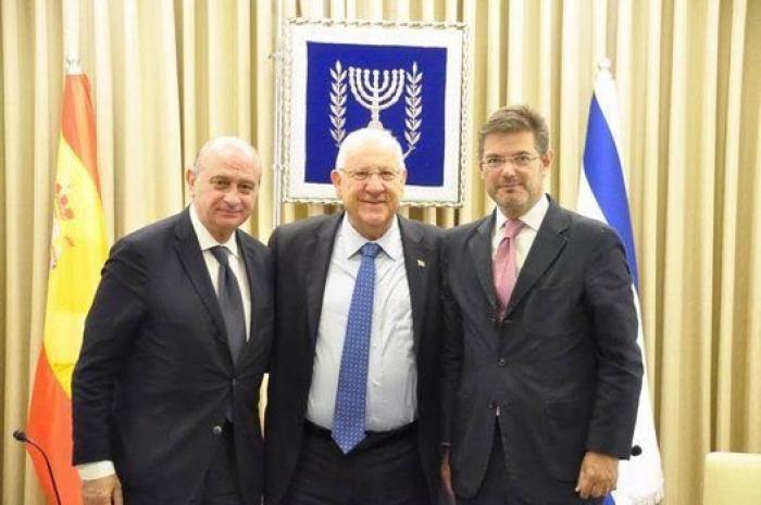 Los ministros Catalá y Fernández Díaz visitan Palestina e Israel