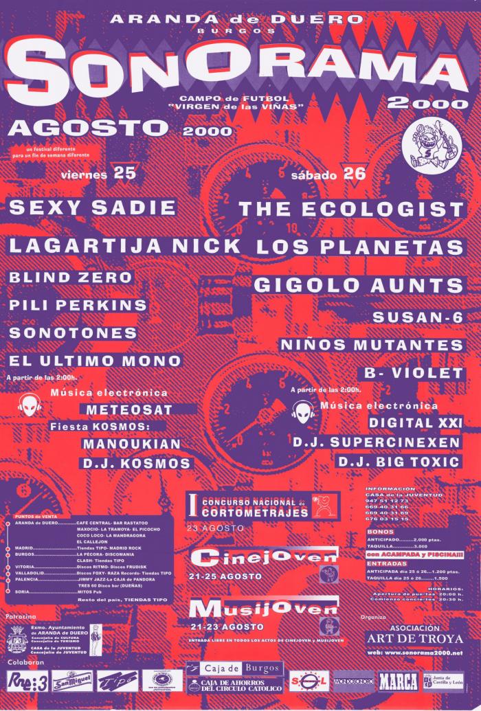 Sonorama: 20 años, 20 carteles y 20 artistas