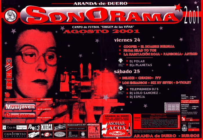 Sonorama: 20 años, 20 carteles y 20 artistas