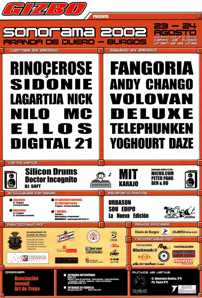 Sonorama: 20 años, 20 carteles y 20 artistas