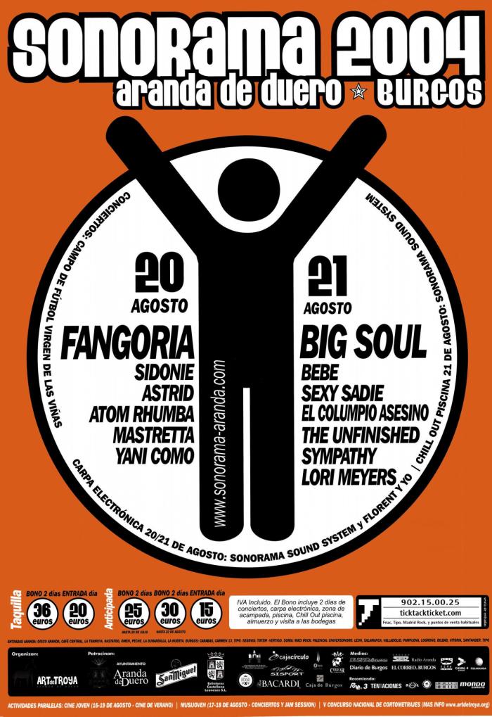 Sonorama: 20 años, 20 carteles y 20 artistas