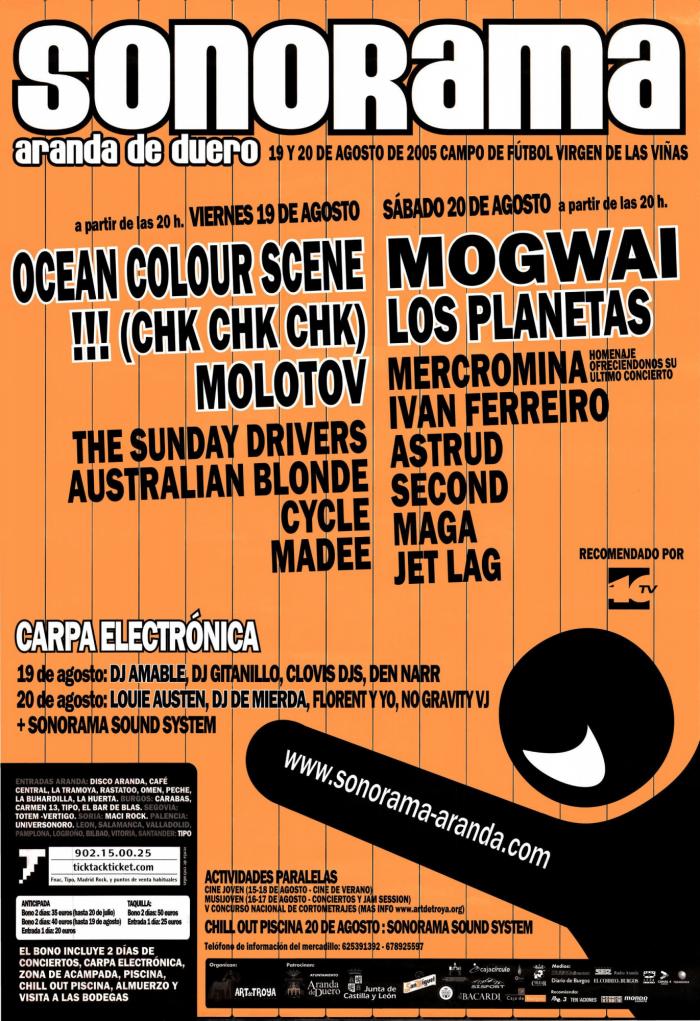 Sonorama: 20 años, 20 carteles y 20 artistas