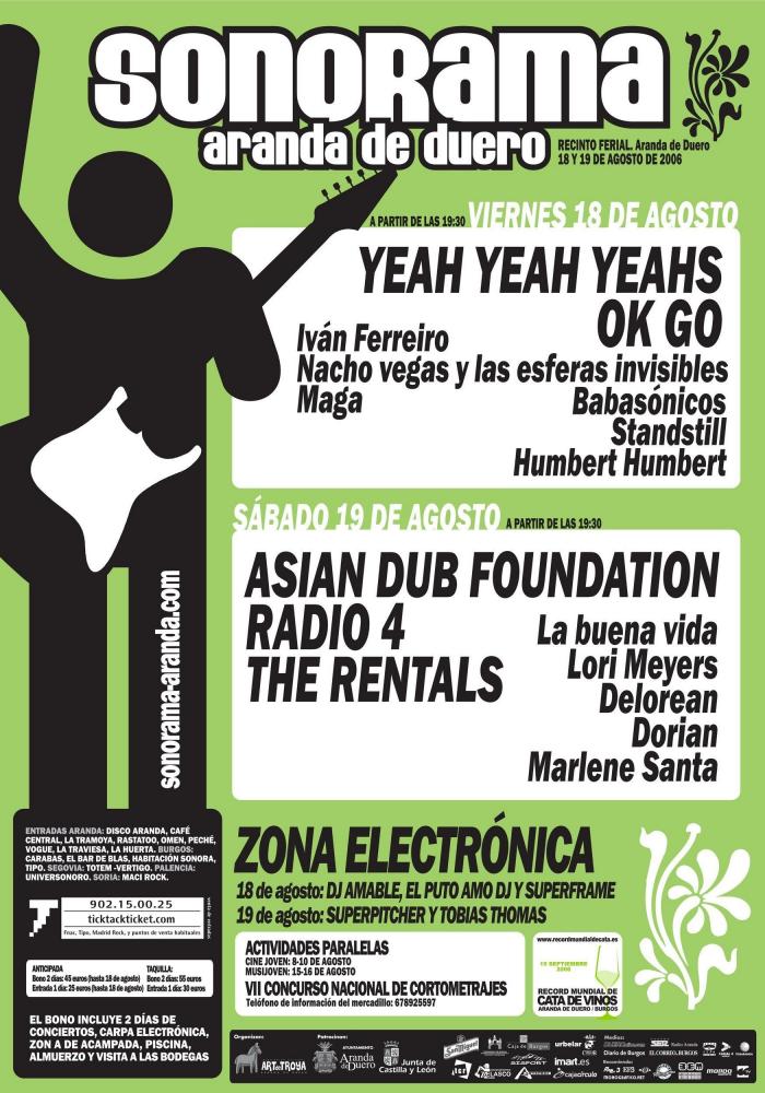 Sonorama: 20 años, 20 carteles y 20 artistas