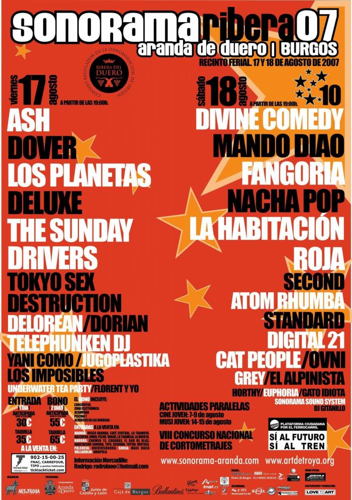 Sonorama: 20 años, 20 carteles y 20 artistas