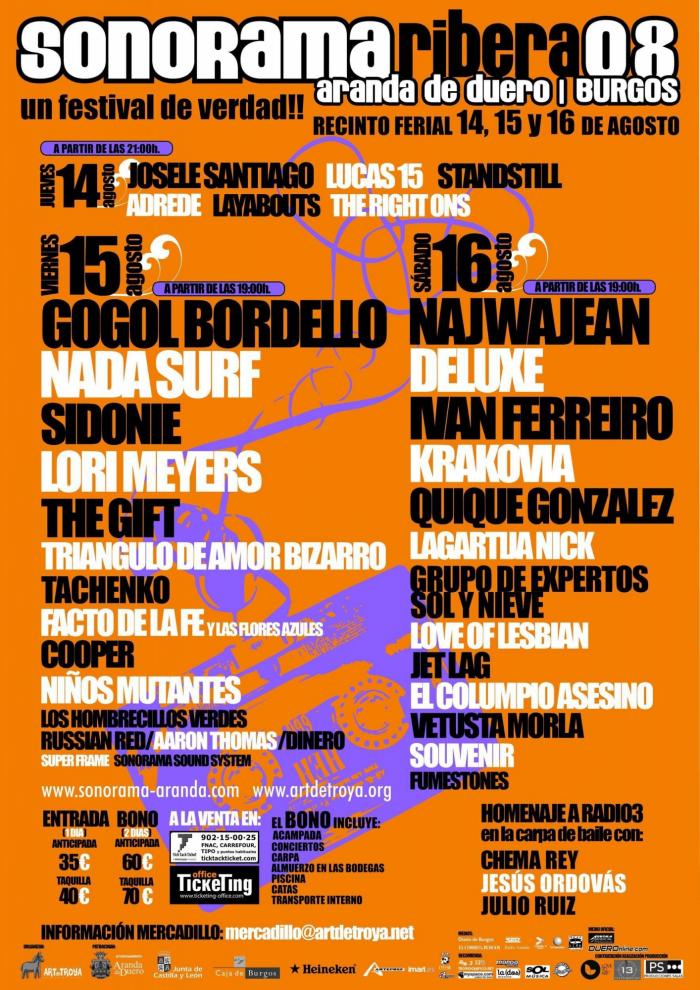 Sonorama: 20 años, 20 carteles y 20 artistas