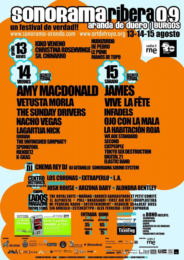 Sonorama: 20 años, 20 carteles y 20 artistas