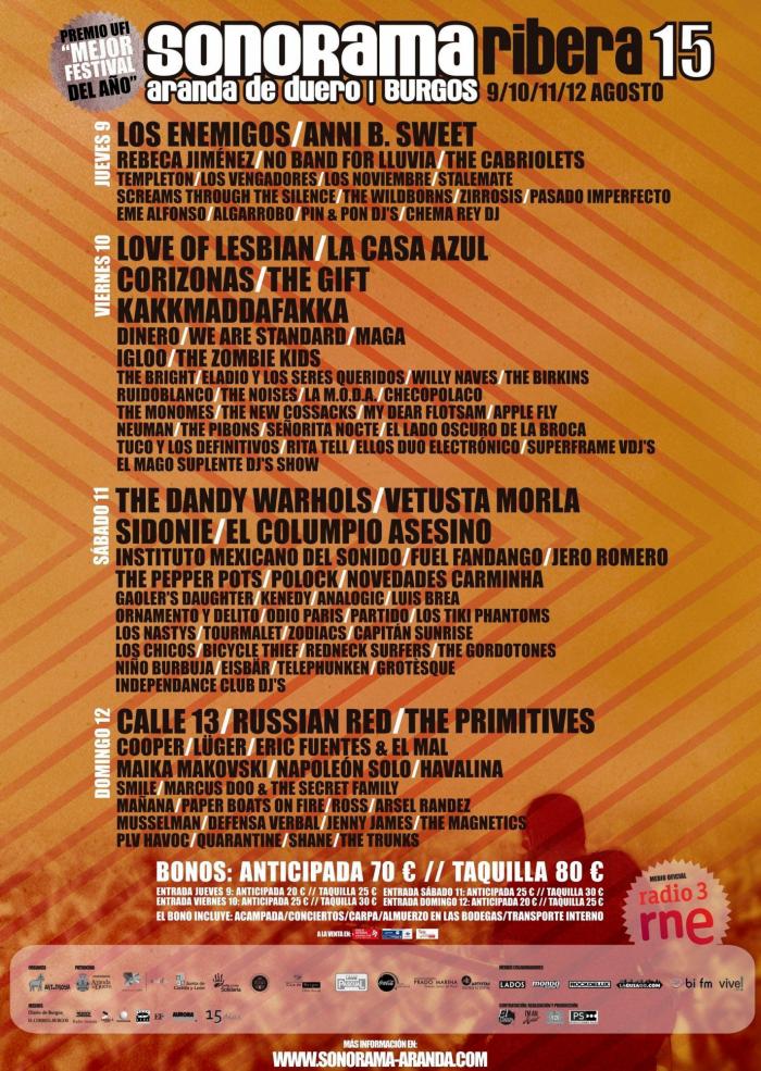 Sonorama: 20 años, 20 carteles y 20 artistas