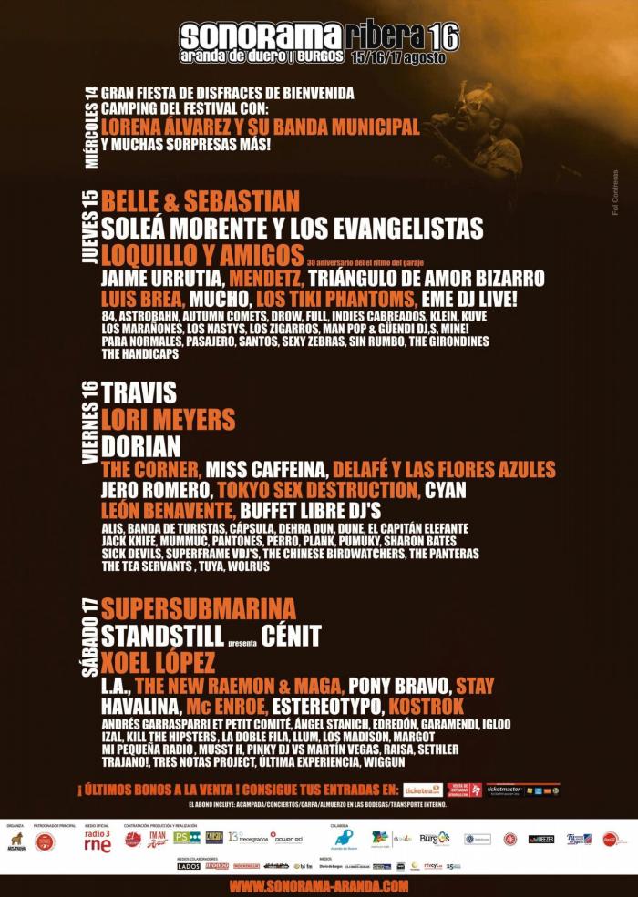 Sonorama: 20 años, 20 carteles y 20 artistas