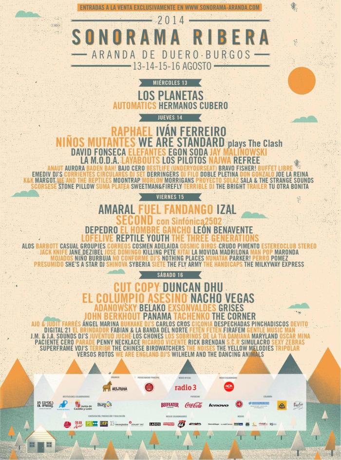 Sonorama: 20 años, 20 carteles y 20 artistas