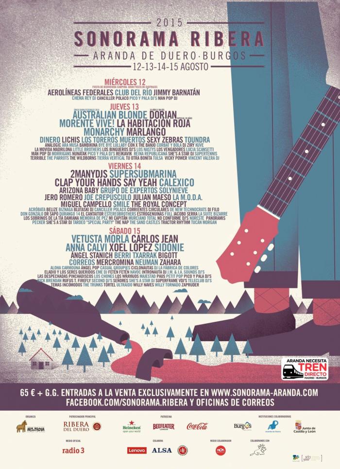 Sonorama: 20 años, 20 carteles y 20 artistas