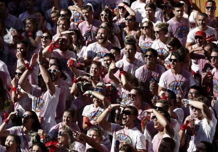 Chupinazo 2015: Pamplonesas, pamploneses, ¡viva San Fermín!