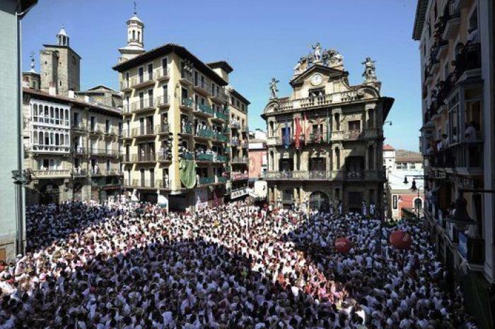 Chupinazo 2015: Pamplonesas, pamploneses, ¡viva San Fermín!