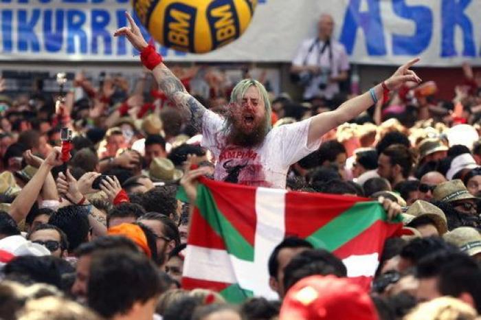Chupinazo 2015: Pamplonesas, pamploneses, ¡viva San Fermín!