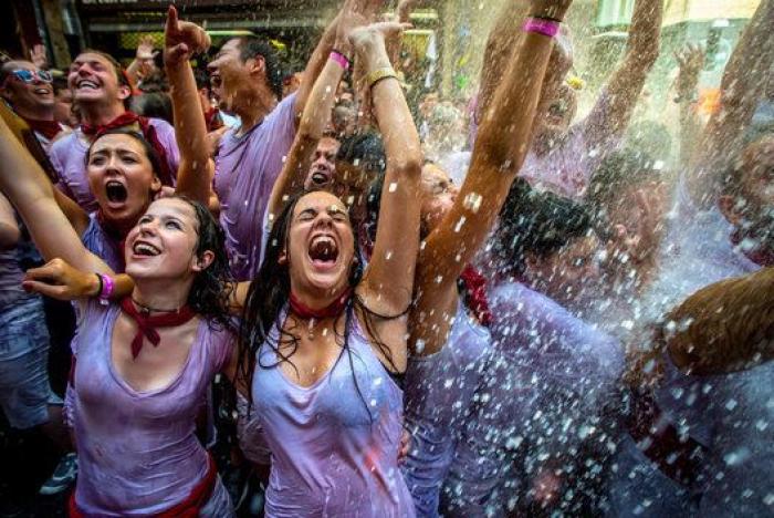 Chupinazo 2015: Pamplonesas, pamploneses, ¡viva San Fermín!