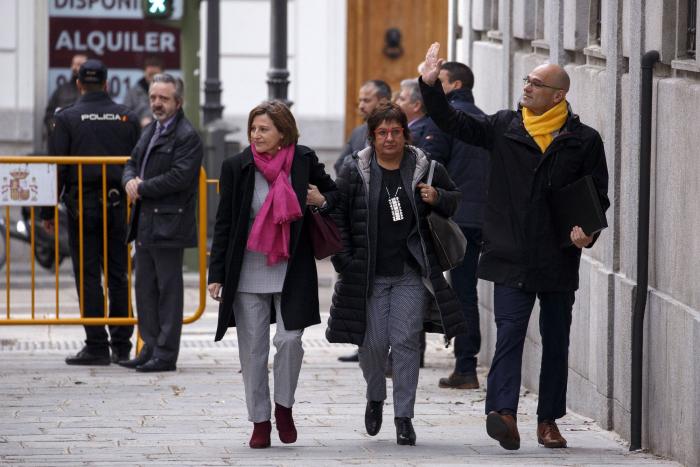 El juez envía a prisión a Turull, Forcadell, Romeva, Rull y Bassa