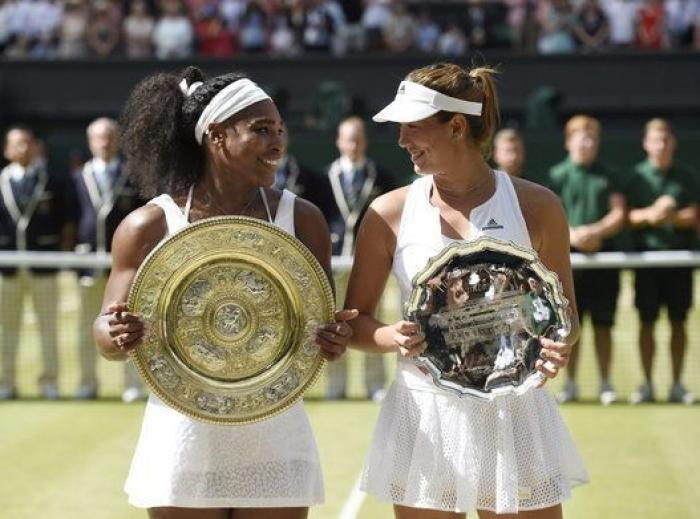 Serena reina de nuevo Wimbledon y aparta a Garbiñe de su primer Grand Slam