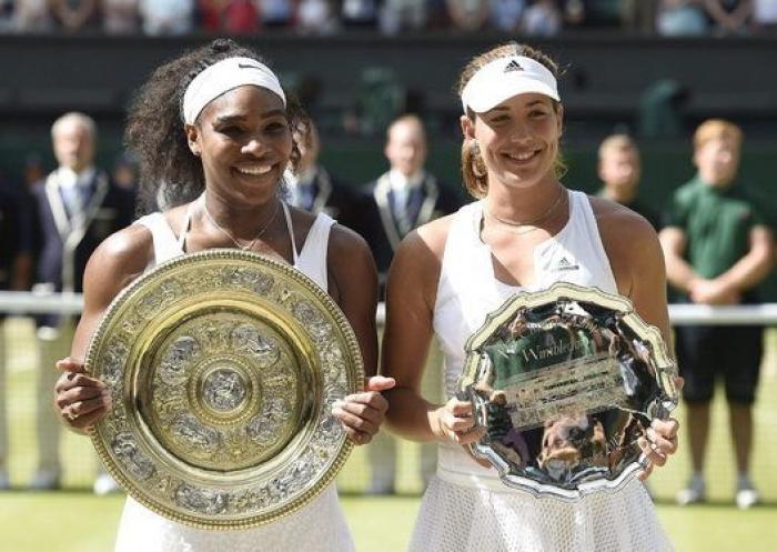 Serena reina de nuevo Wimbledon y aparta a Garbiñe de su primer Grand Slam
