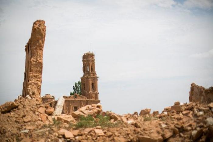 La foto del espectacular amanecer en un pueblo de Teruel que sólo se ve dos veces al año