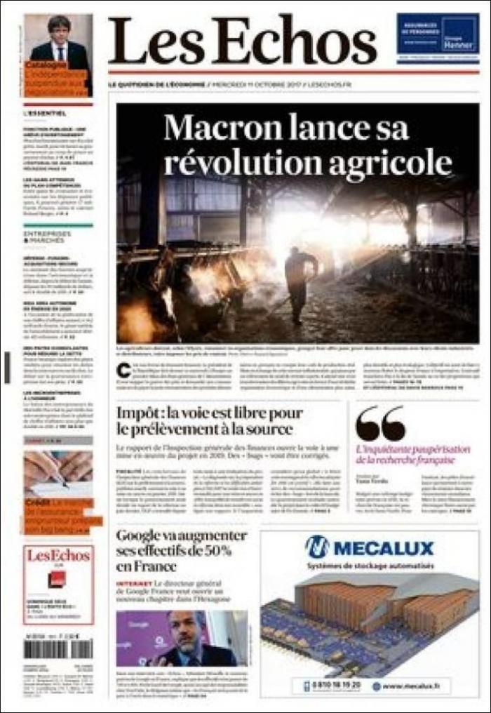 Así se ve en el mundo la declaración de independencia en suspenso de Cataluña