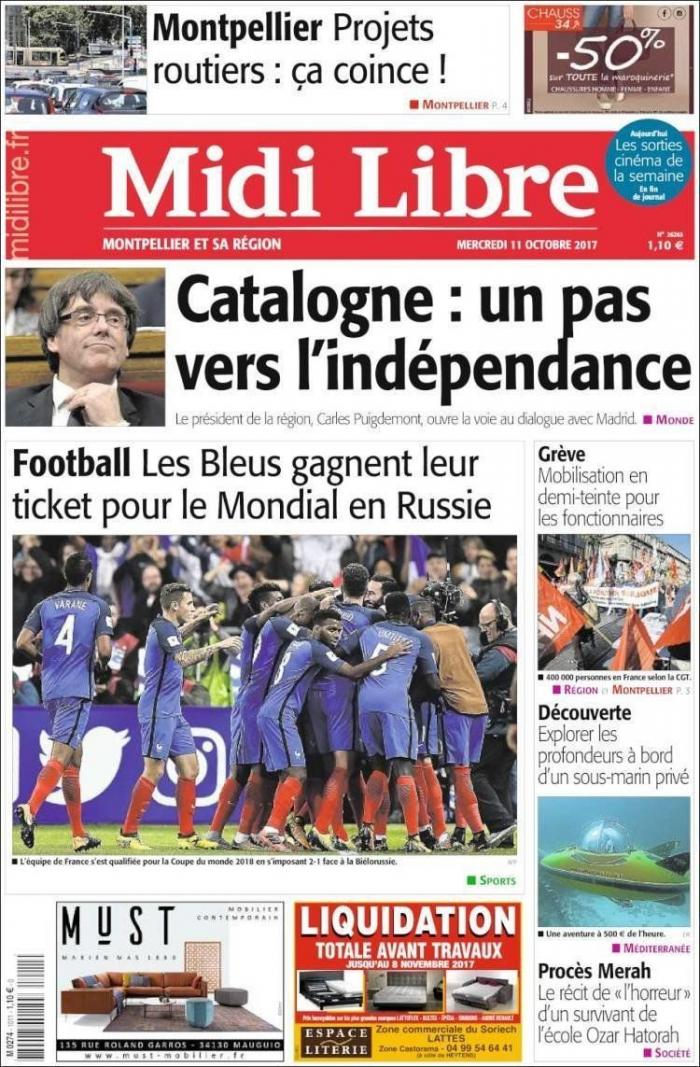 Así se ve en el mundo la declaración de independencia en suspenso de Cataluña