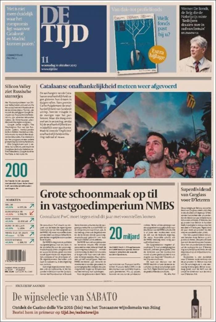 Así se ve en el mundo la declaración de independencia en suspenso de Cataluña