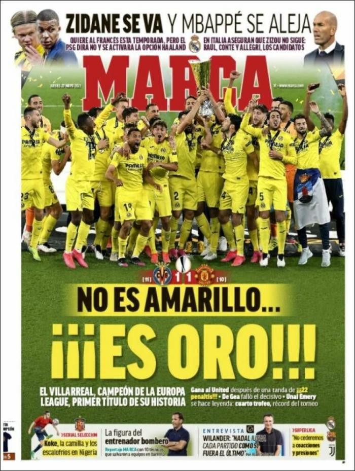 "Un cuento de hadas que debe ser aclamado": la prensa inglesa se rinde al Villarreal