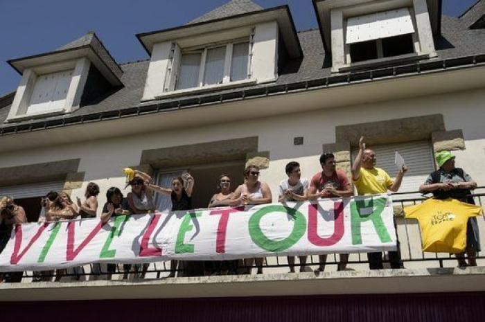 9 formas más o menos frikis de ver el Tour de Francia (FOTOS)