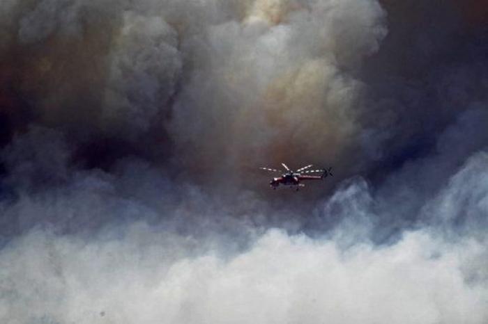 Cuatro incendios siguen activos en Grecia, uno de ellos en Atenas