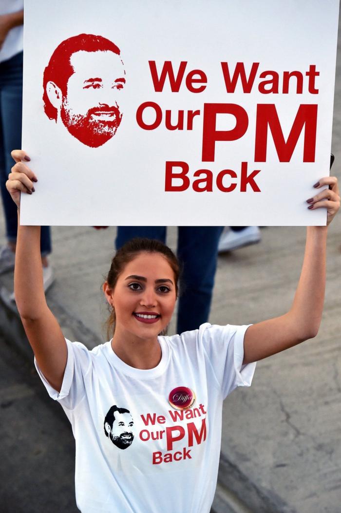 El primer ministro libanés asegura desde Riad que volverá al Líbano "muy pronto"