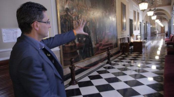 Tomás Marcos, el primer ‘ciudadano' en las Cortes