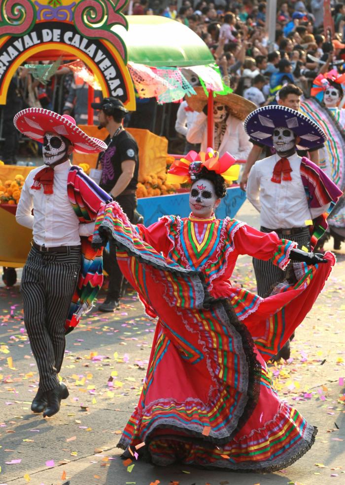 Los fotones que deja el Día de los Muertos en México