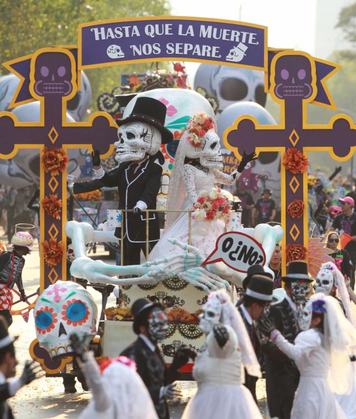 Los fotones que deja el Día de los Muertos en México