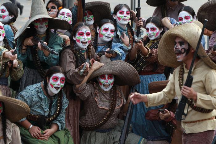 Los fotones que deja el Día de los Muertos en México