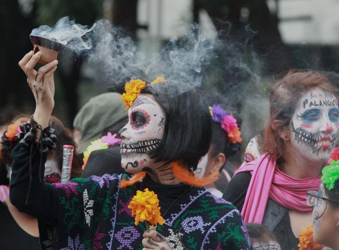 Los fotones que deja el Día de los Muertos en México