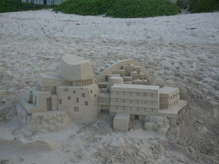 El artista de castillos de arena del que Escher se sentiría orgulloso (FOTOS)