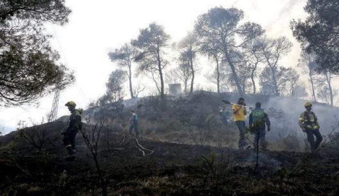 El incendio forestal de Òdena ha sido controlado por los bomberos