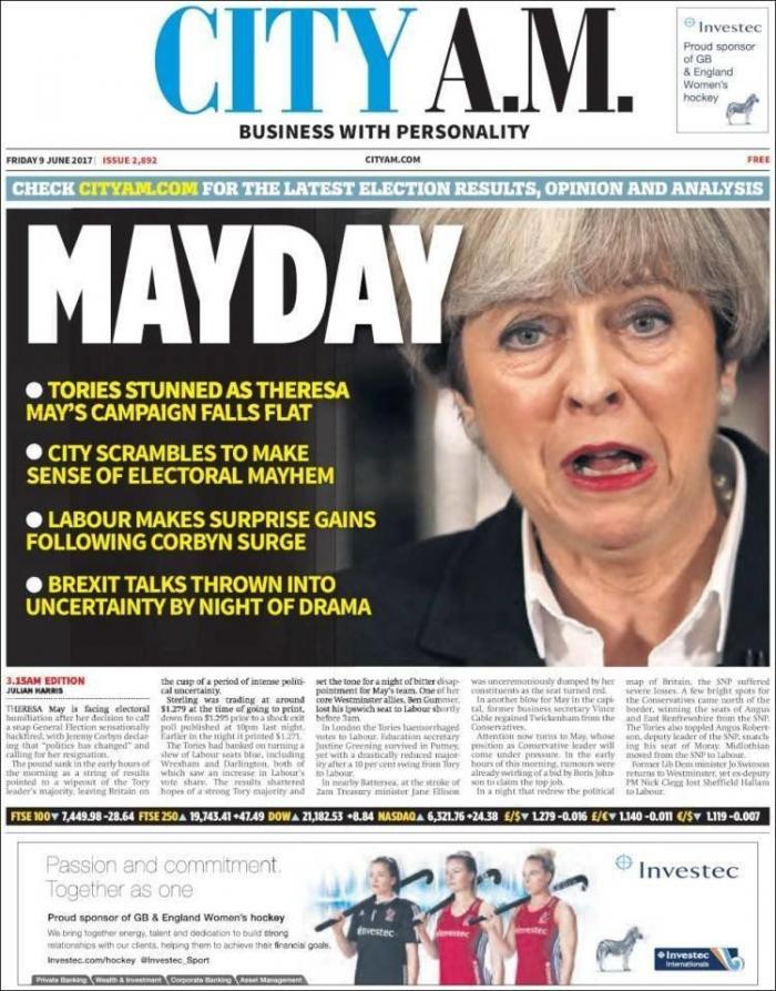 Theresa May, a sus diputados: "Soy quien os ha metido en este lío y soy quien os va a sacar de él"