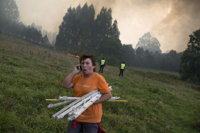 Unas 35.500 hectáreas han ardido en Galicia en la ola de incendios