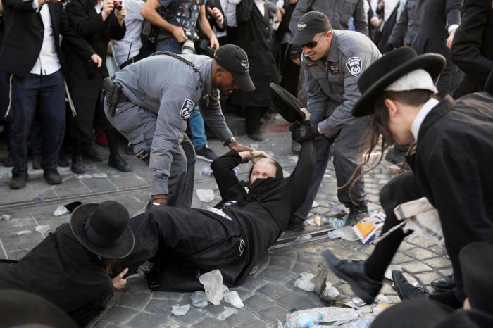 Los judíos ultraortodoxos lanzan el "Día de la ira" contra su reclutamiento militar en Israel