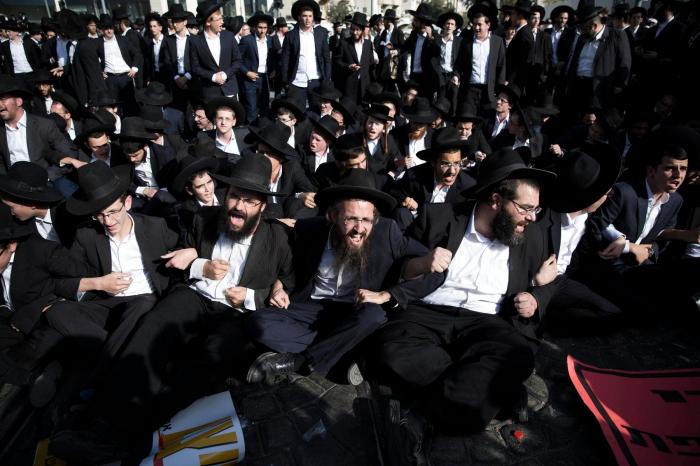 Los judíos ultraortodoxos lanzan el "Día de la ira" contra su reclutamiento militar en Israel